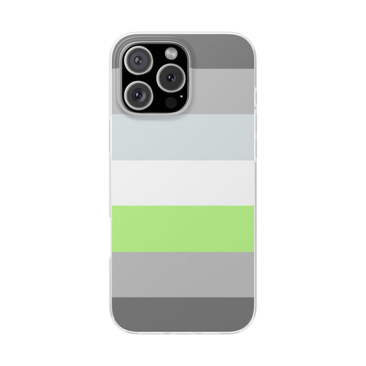 Demiagender Pride Flag iPhone Flexi Case - Multiple Generations