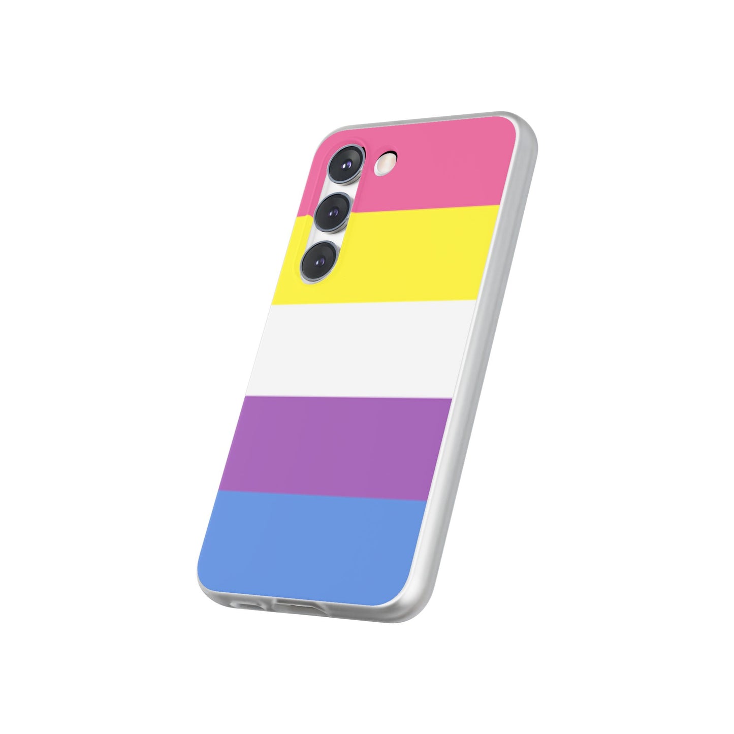Bigender Pride Flag Samsung Flexi Case - Multiple Generations