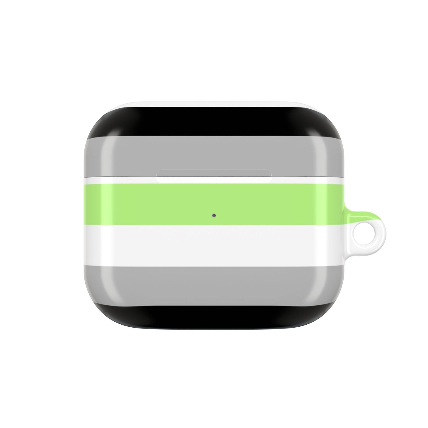 Agender Pride Flag AirPod Case - Multiple Generations