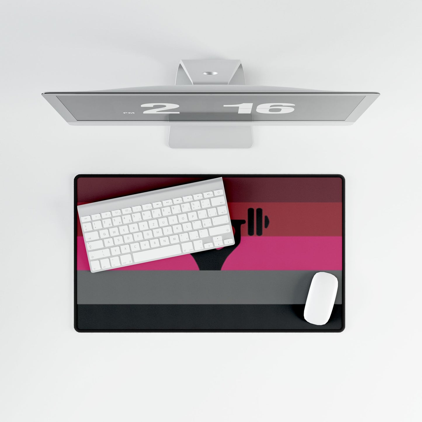 Muscle Fetish Pride Flag Desk Mat