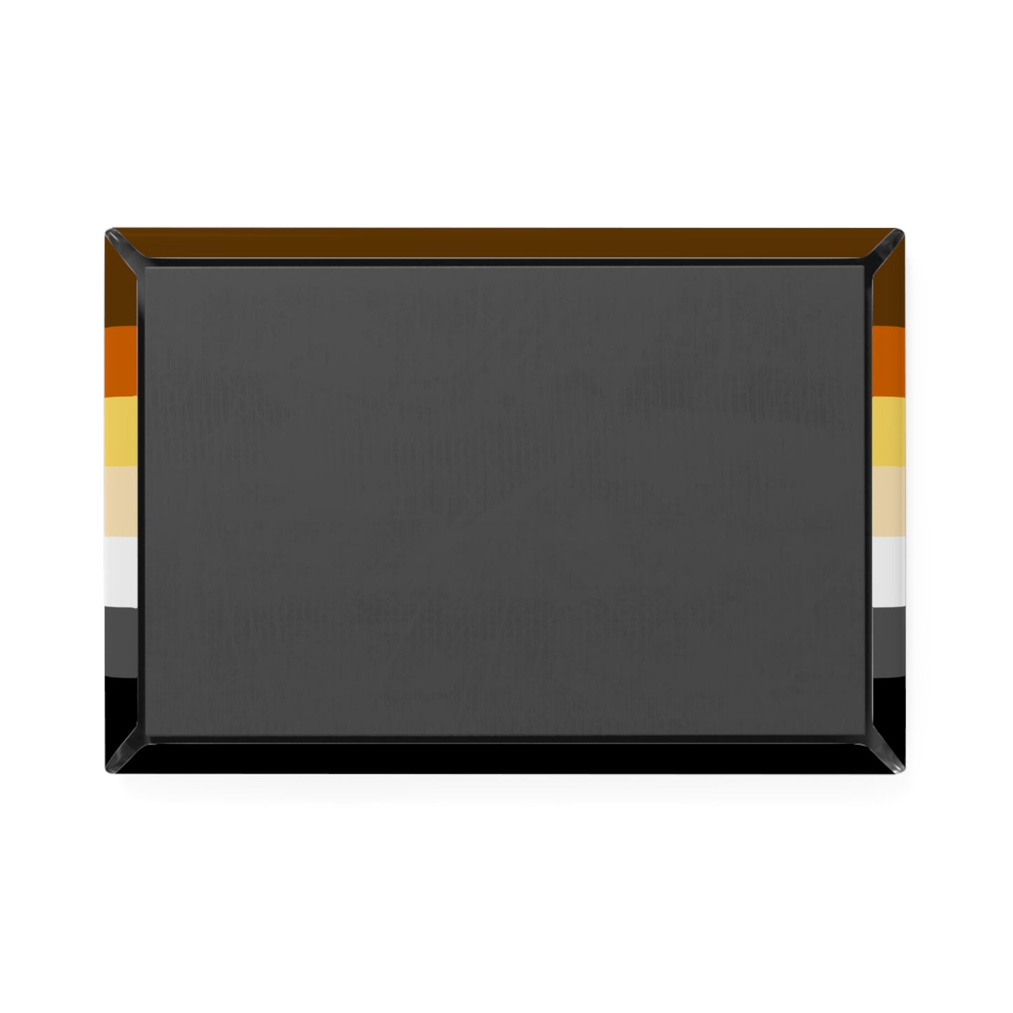 Bear Pride Flag Rectangle Magnet