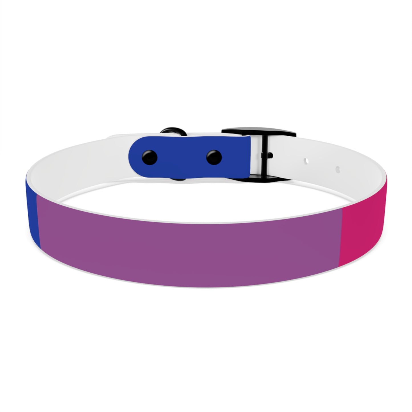 Bisexual Pride Flag Dog Collar