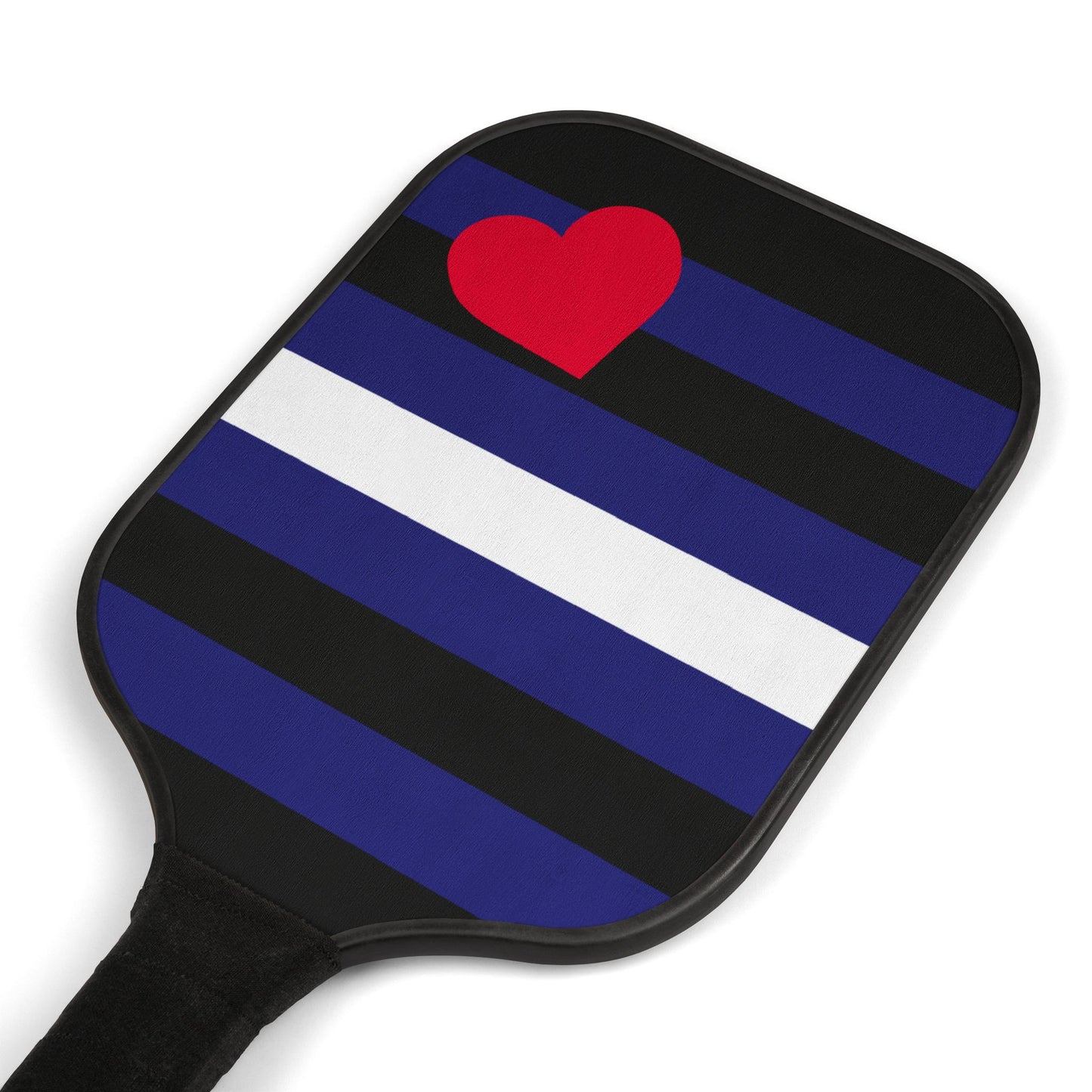 Leather Pride Flag Pickleball Paddle Set
