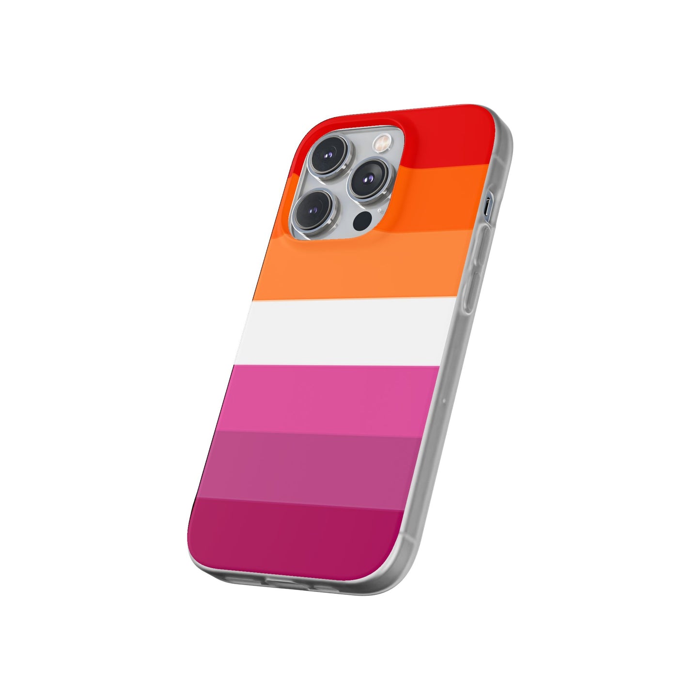 Lesbian Pride Flag iPhone Flexi Case - Multiple Generations
