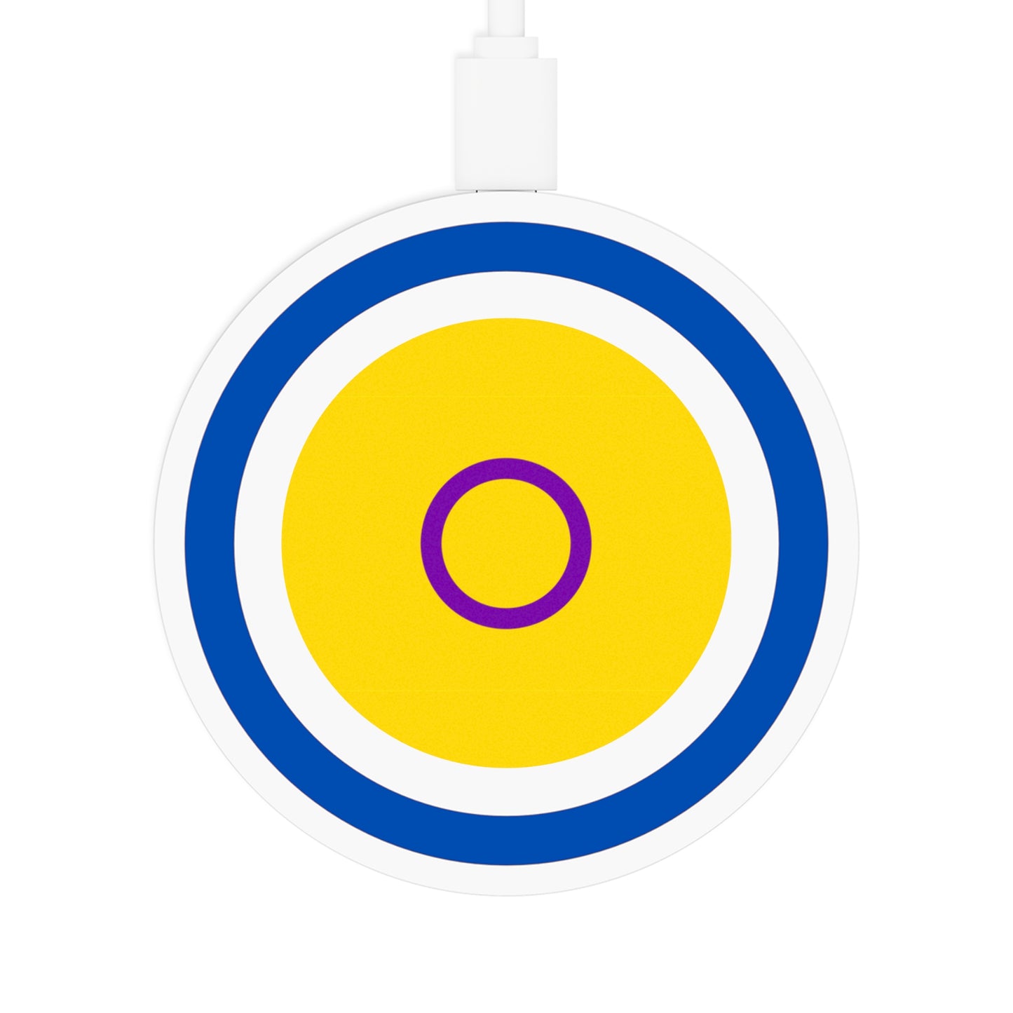 Intersex Pride Flag Wireless Charger
