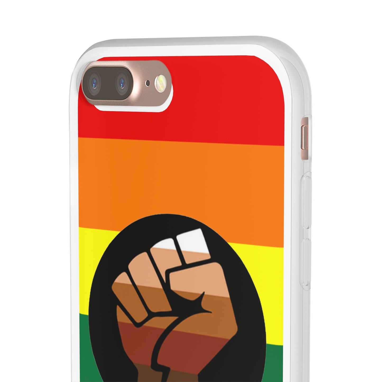 QPOC Pride Flag iPhone Flexi Case - Multiple Generations