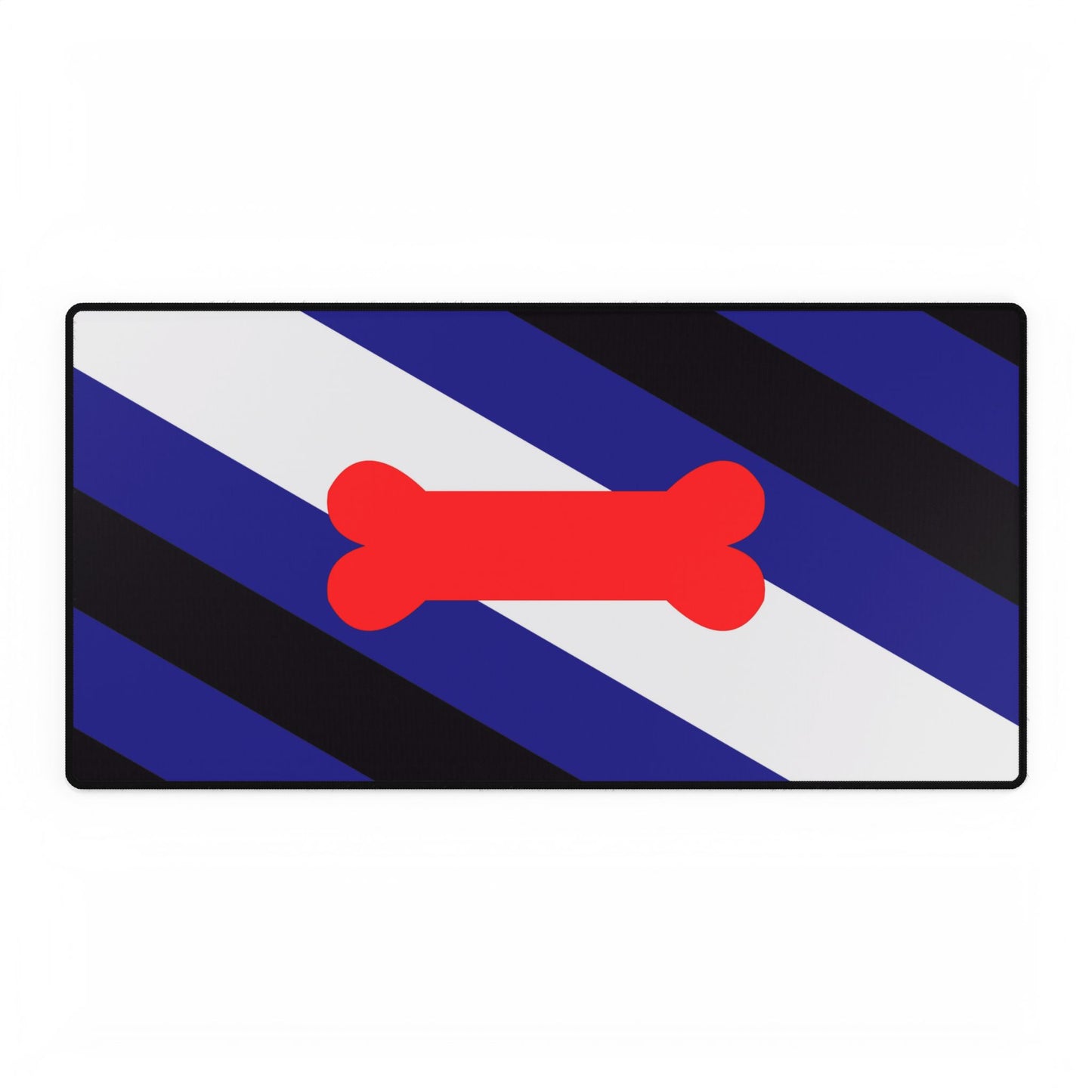 Pup Play Pride Flag Desk Mat