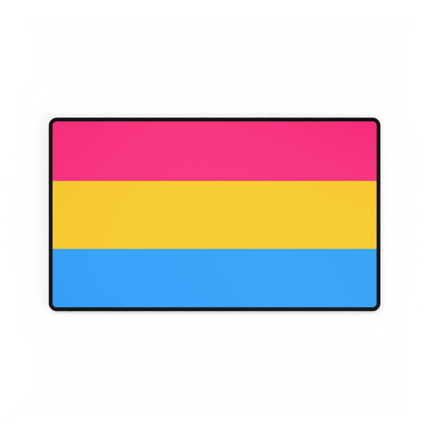Pansexual Pride Flag Desk Mat