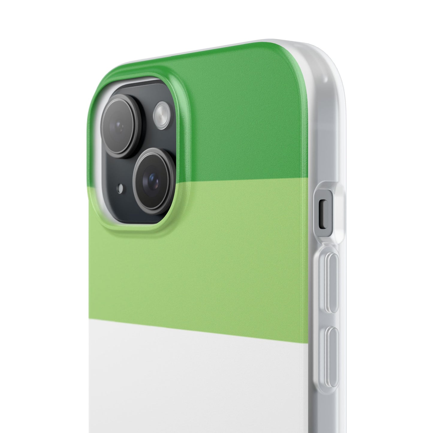 Aromantic Pride Flag iPhone Flexi Case - Multiple Generations