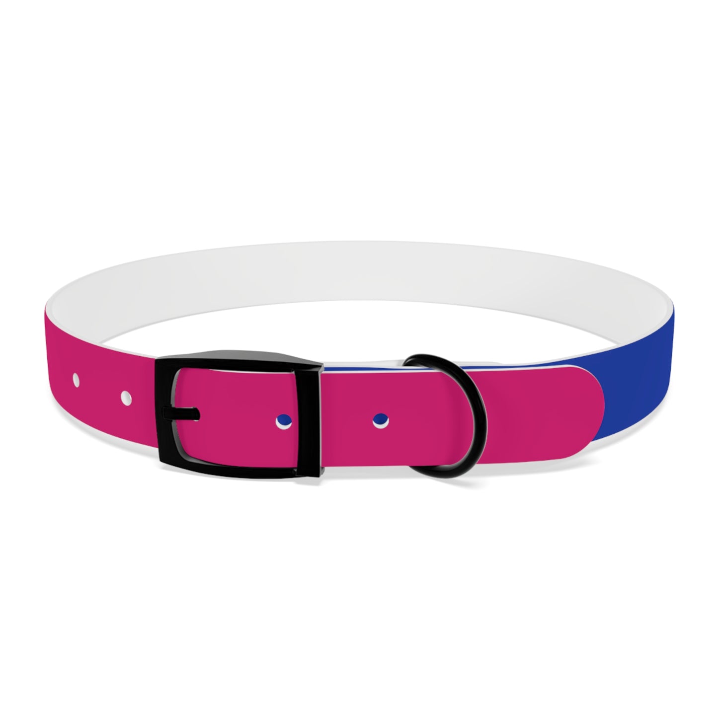 Bisexual Pride Flag Dog Collar