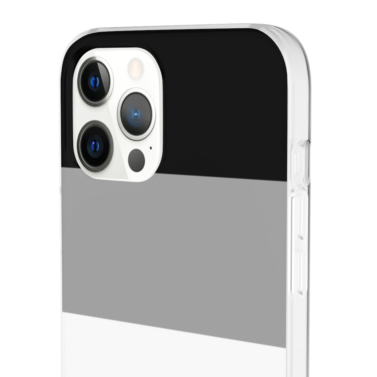 Asexual Pride Flag iPhone Flexi Case - Multiple Generations