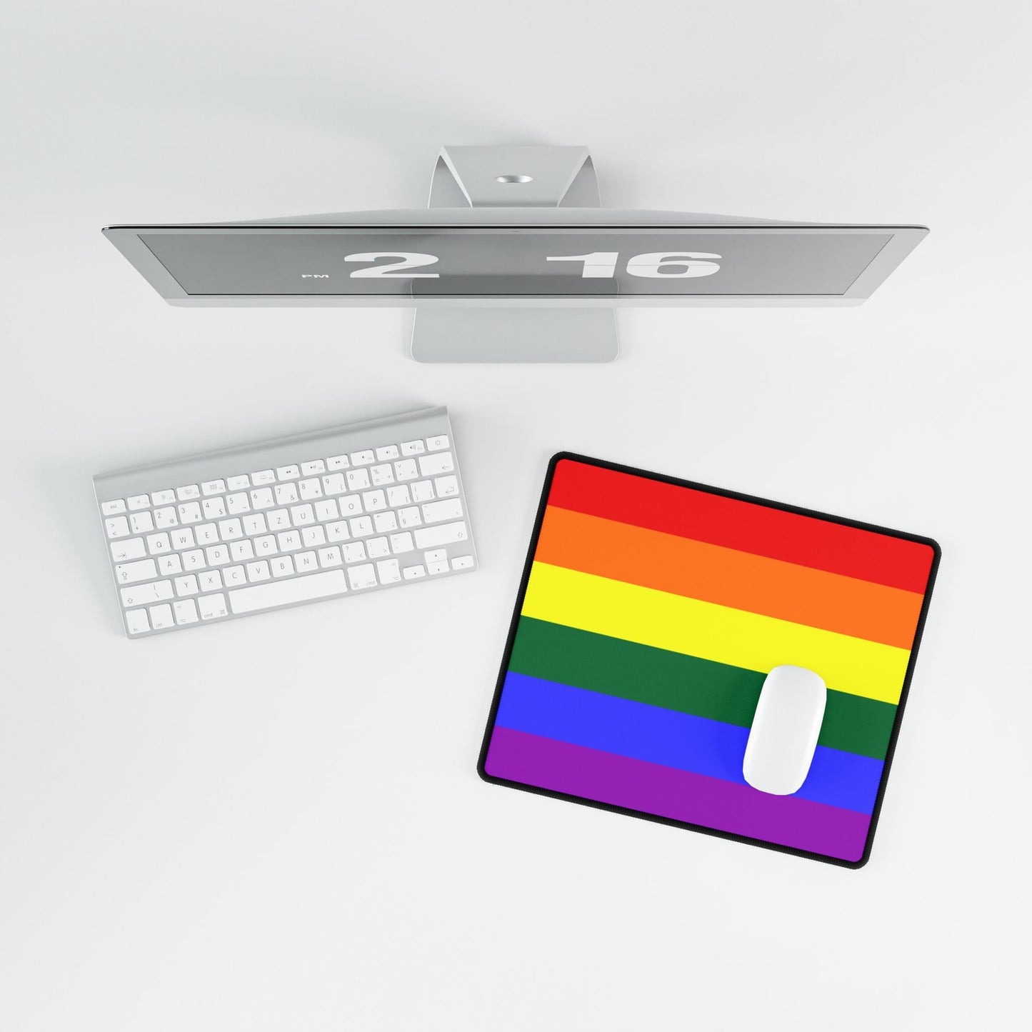 Rainbow Pride Flag Desk Mat
