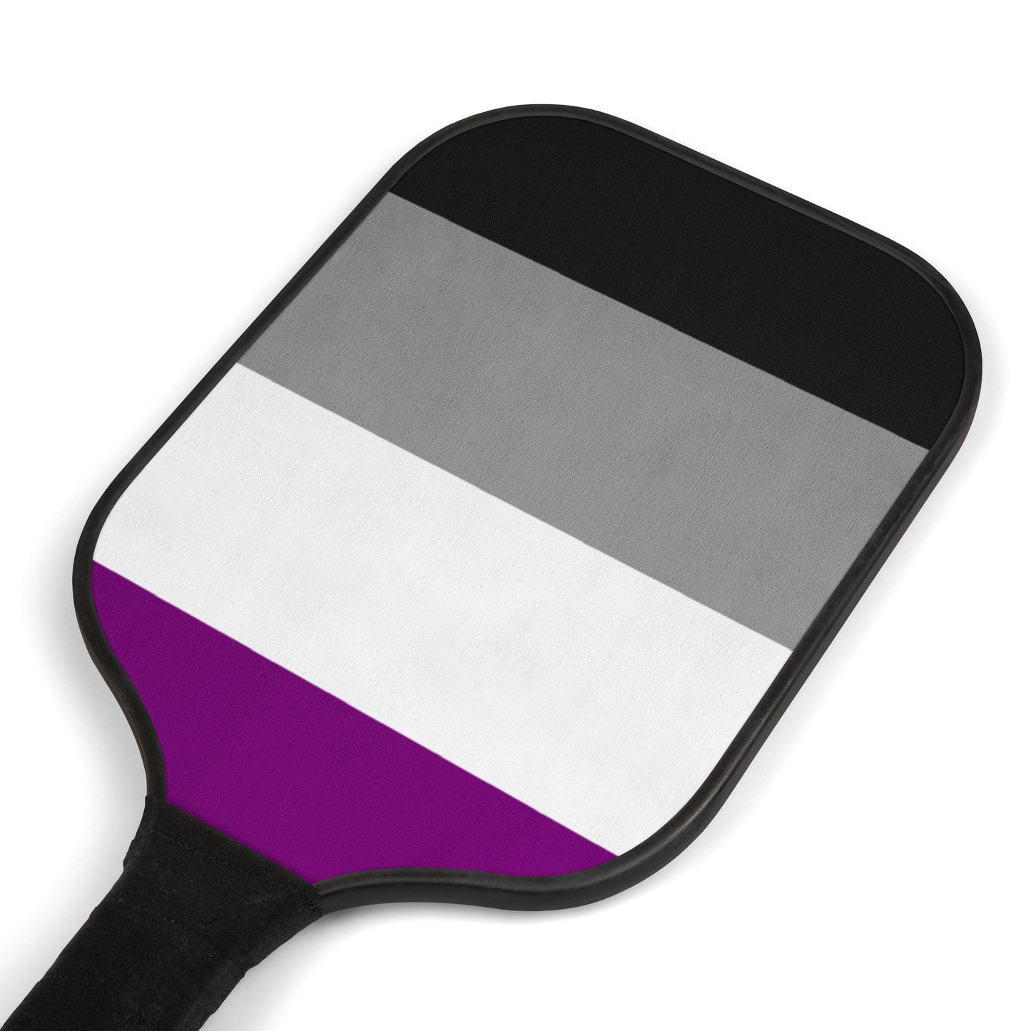 Asexual Pride Flag Pickleball Paddle Set