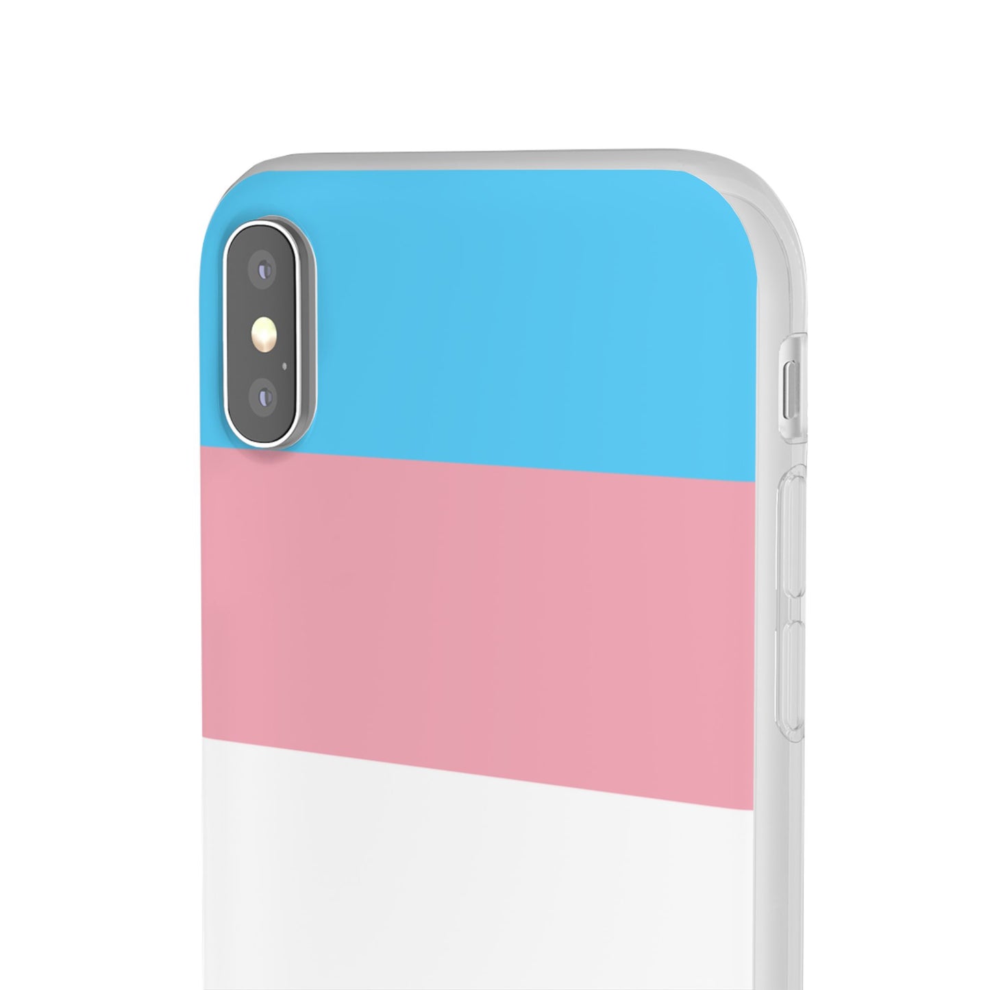 Transgender Pride Flag iPhone Flexi Case - Multiple Generations
