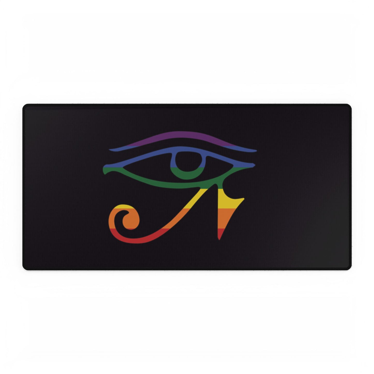 Gay Goth Pride Flag Desk Mat