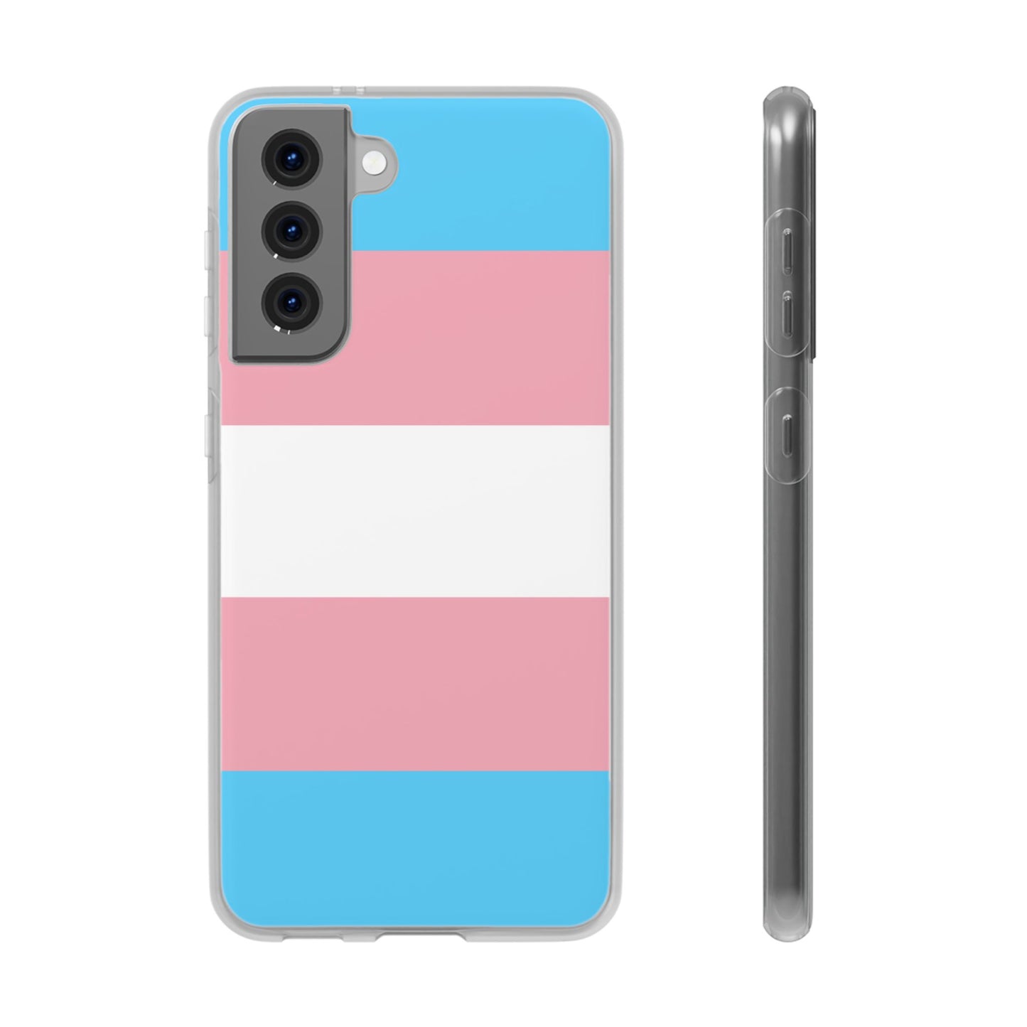 Transgender Pride Flag Samsung Flexi Case - Multiple Generations