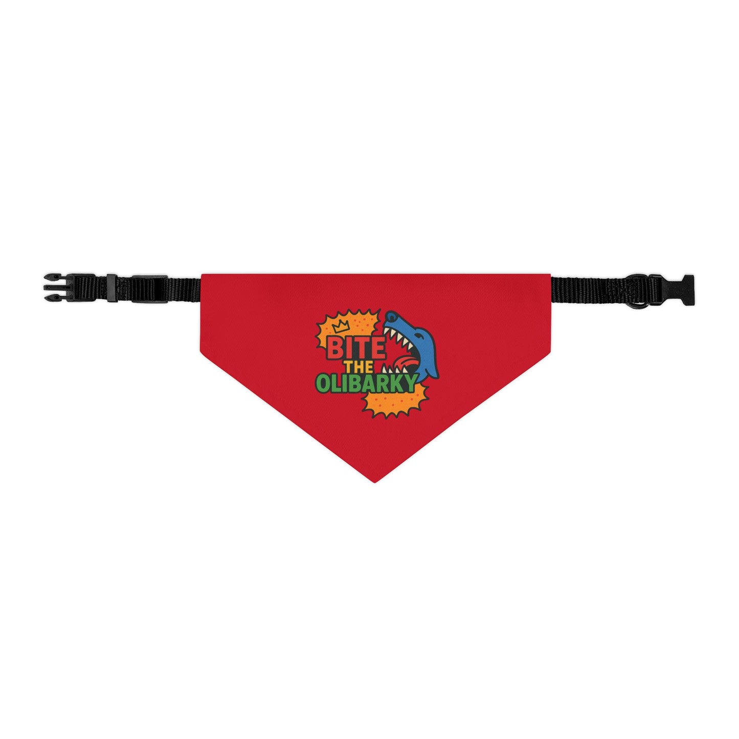 Bite the Olibarky Dog Bandana
