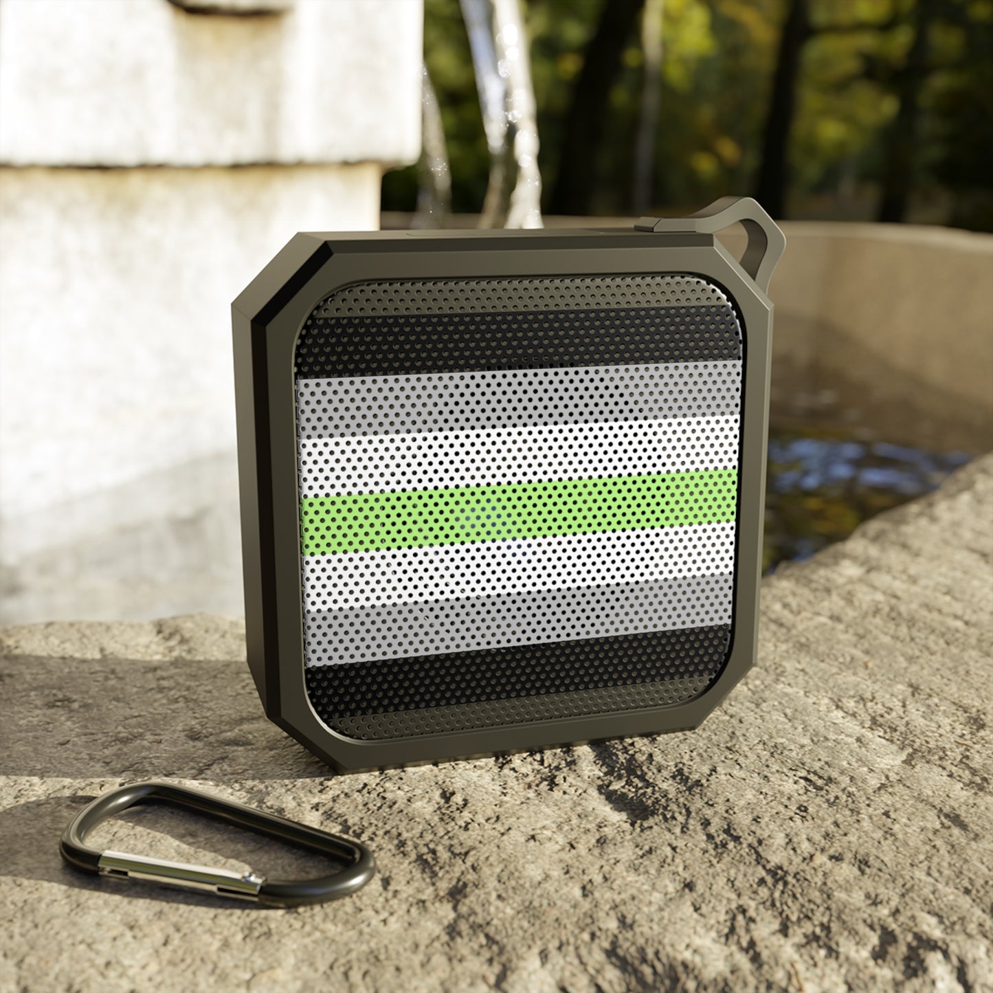Agender Pride Flag Bluetooth Speaker