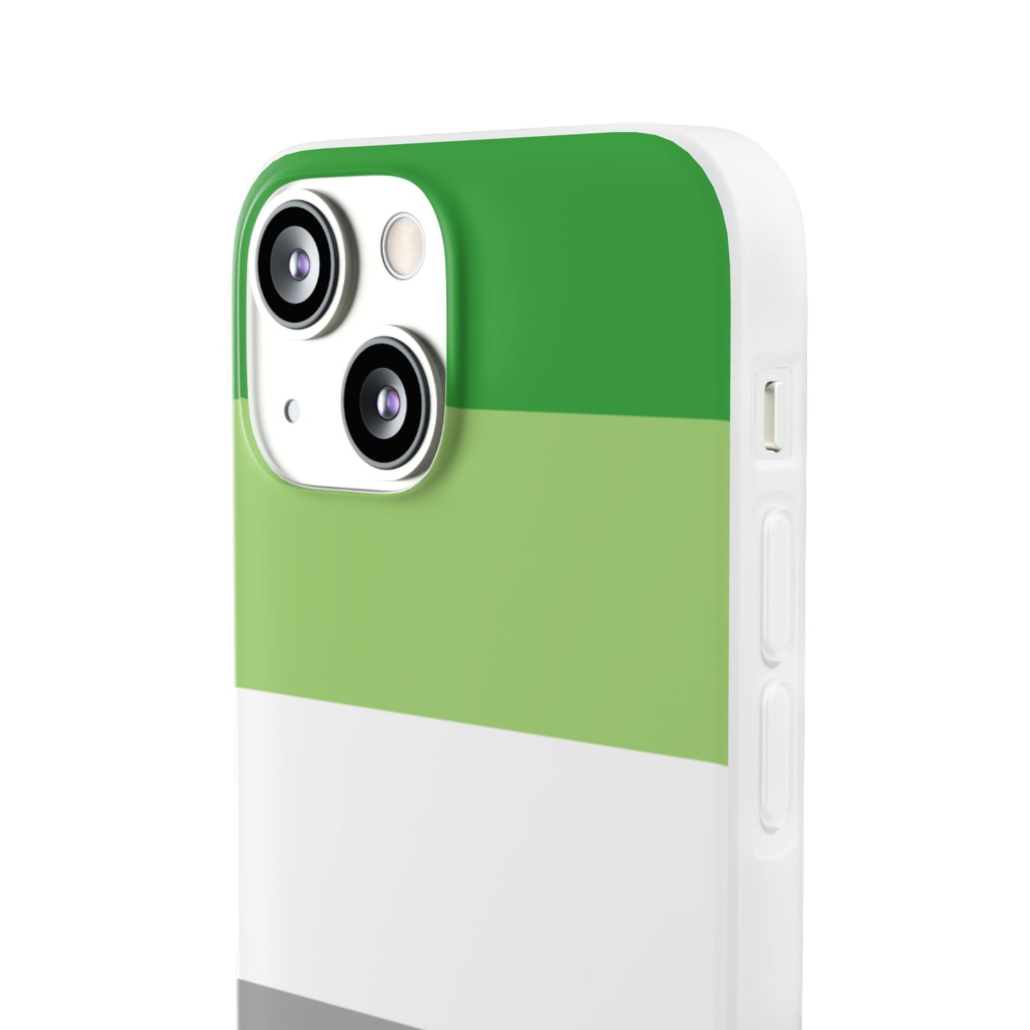 Aromantic Pride Flag iPhone Flexi Case - Multiple Generations