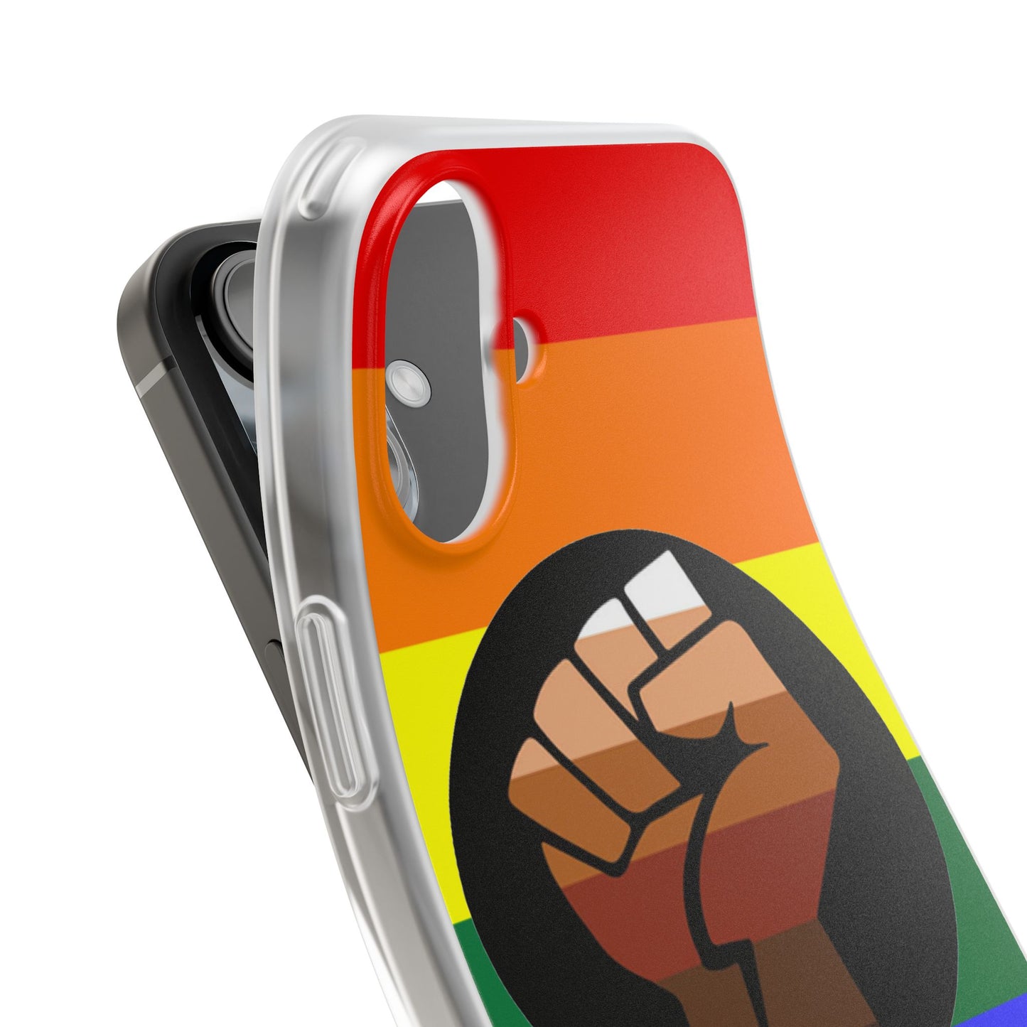 QPOC Pride Flag iPhone Flexi Case - Multiple Generations