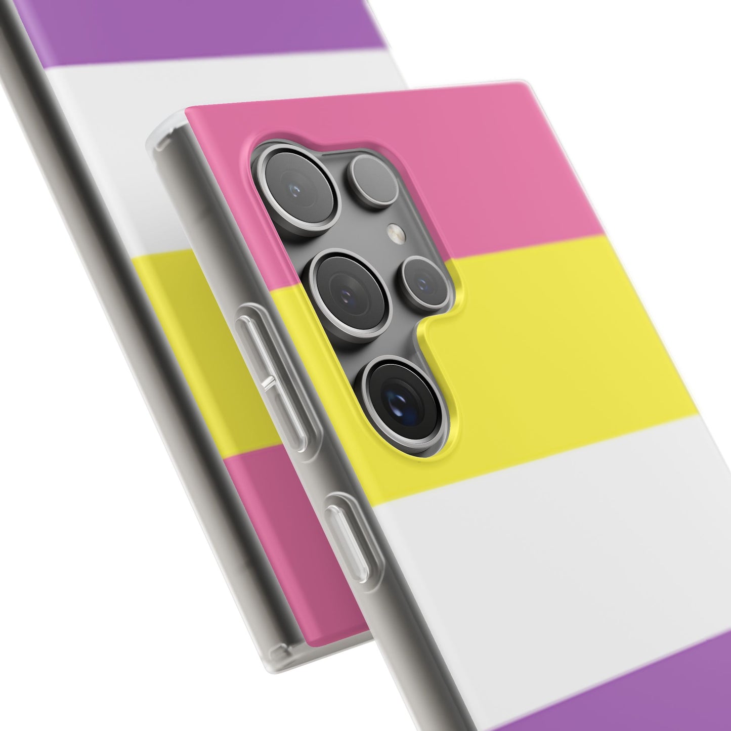 Bigender Pride Flag Samsung Flexi Case - Multiple Generations