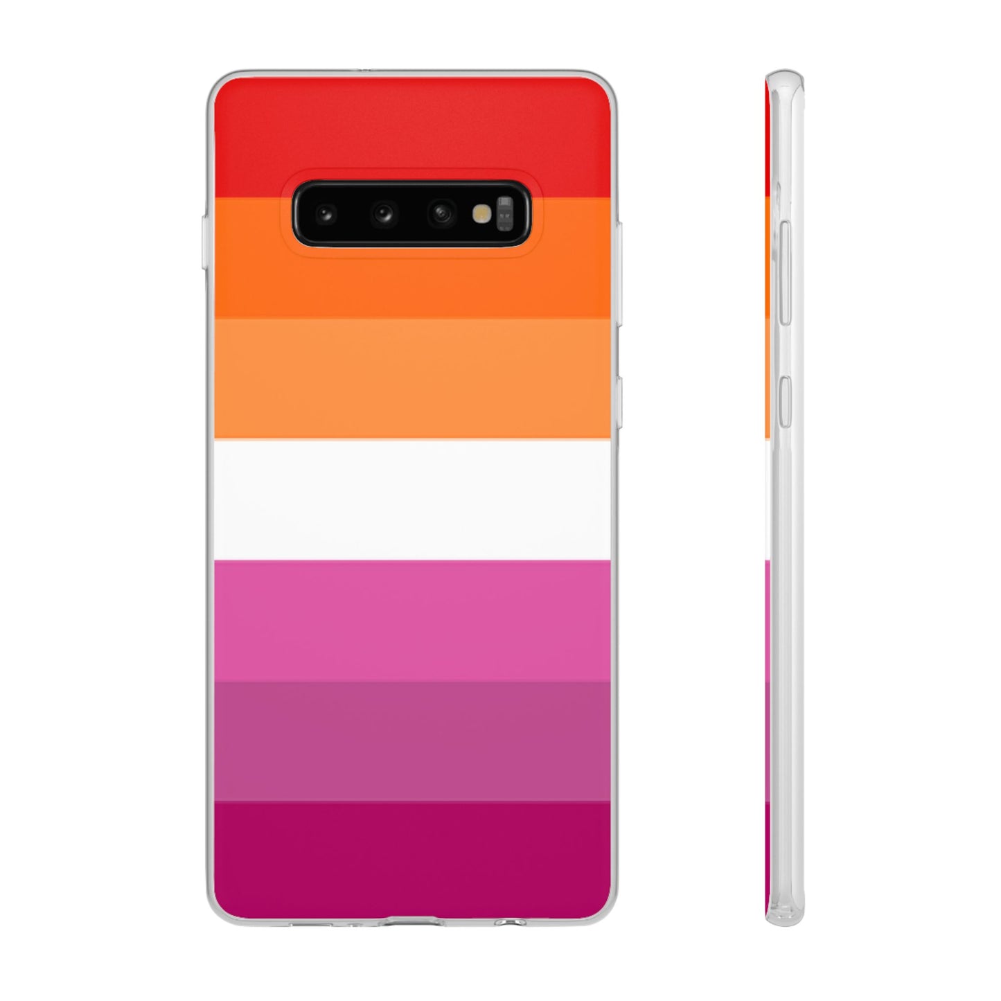 Lesbian Pride Flag Samsung Flexi Case - Multiple Generations