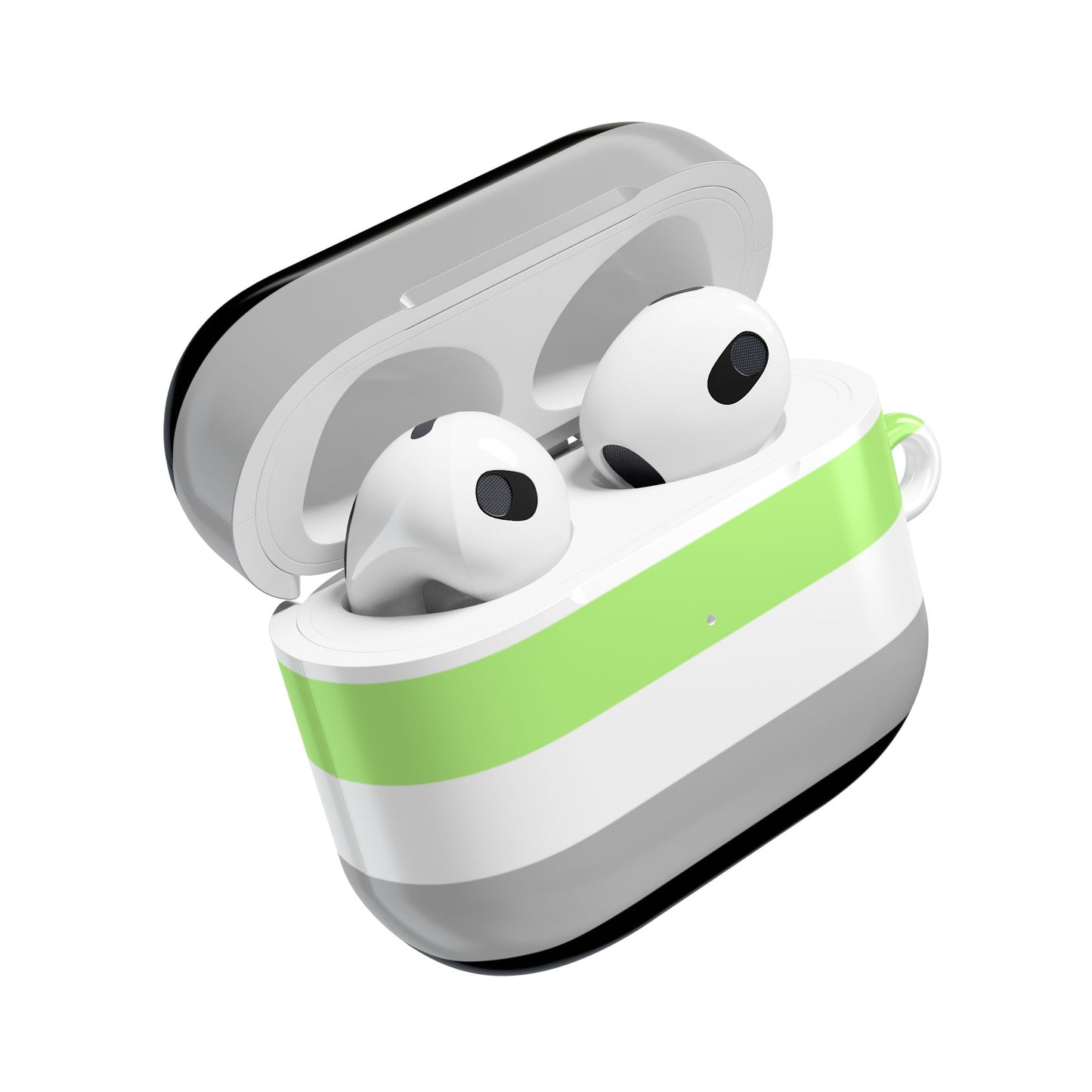 Agender Pride Flag AirPod Case - Multiple Generations