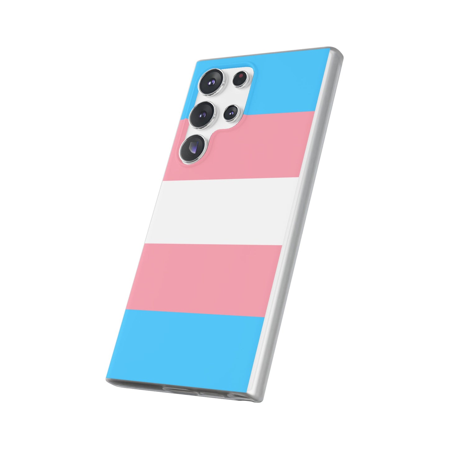 Transgender Pride Flag Samsung Flexi Case - Multiple Generations