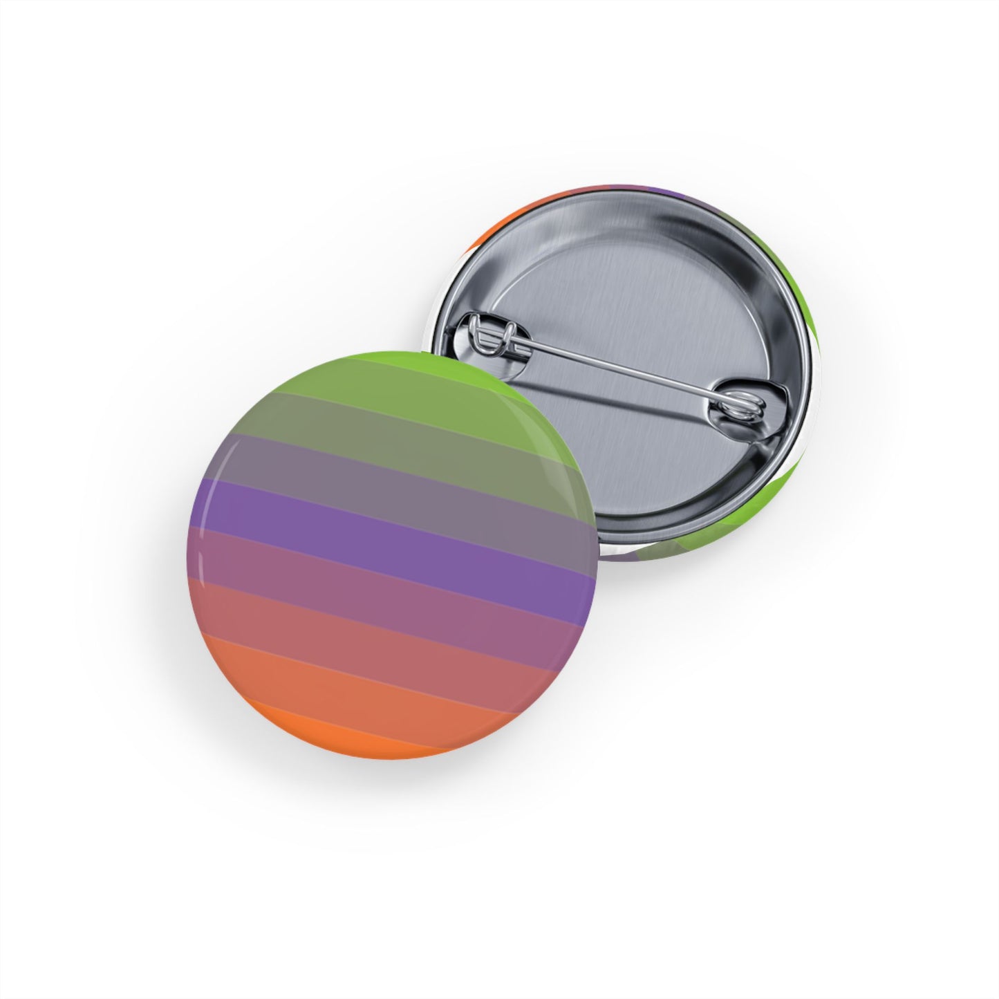 Aliagender Pride Flag Round Pin
