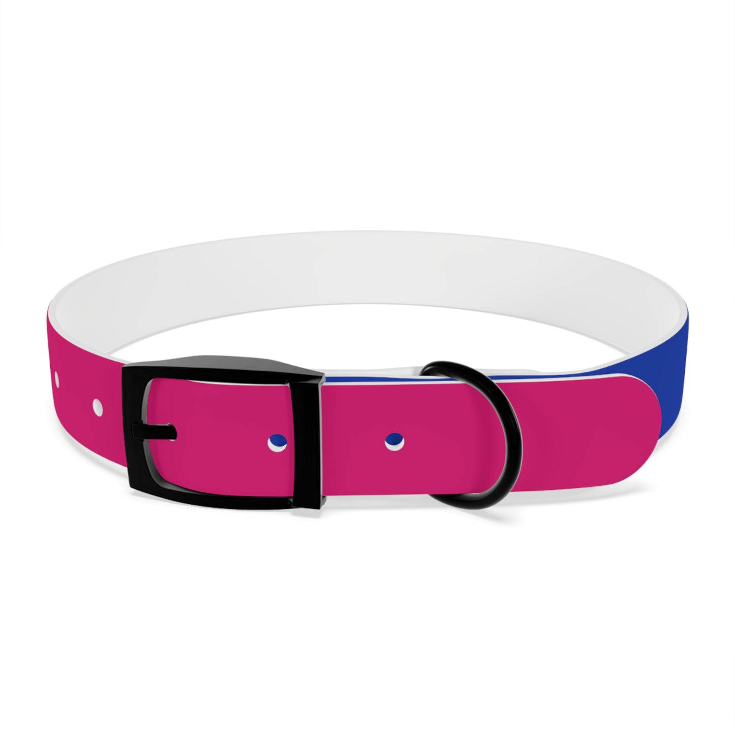 Bisexual Pride Flag Dog Collar