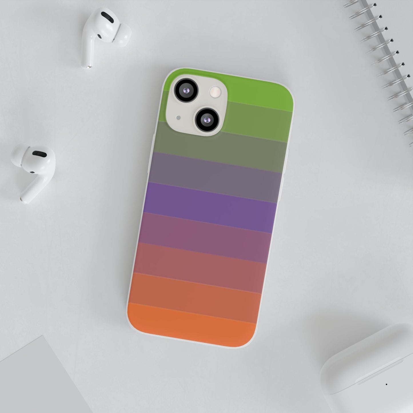 Aliagender Pride Flag iPhone Flexi Case - Multiple Generations