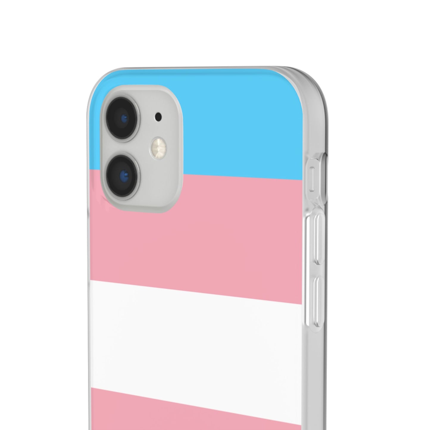 Transgender Pride Flag iPhone Flexi Case - Multiple Generations