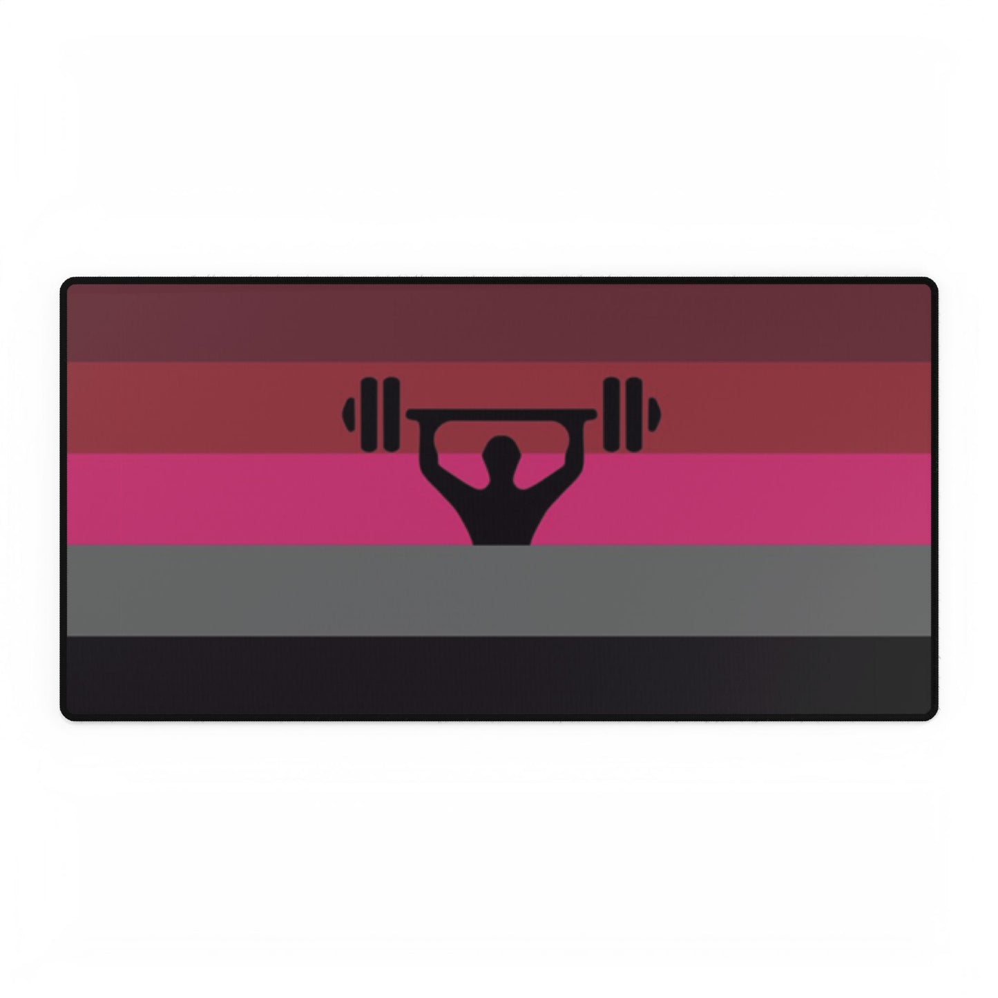 Muscle Fetish Pride Flag Desk Mat