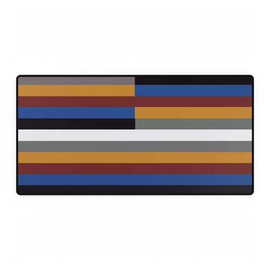 Freak Fetish Pride Flag Desk Mat