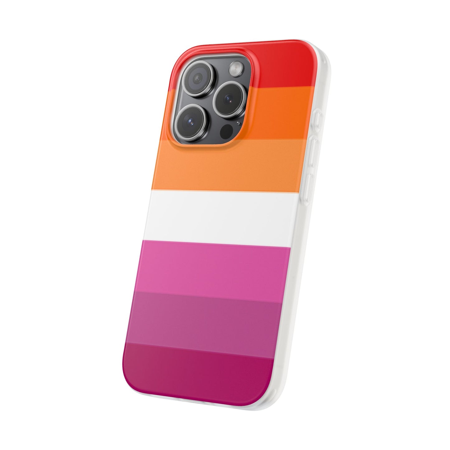 Lesbian Pride Flag iPhone Flexi Case - Multiple Generations