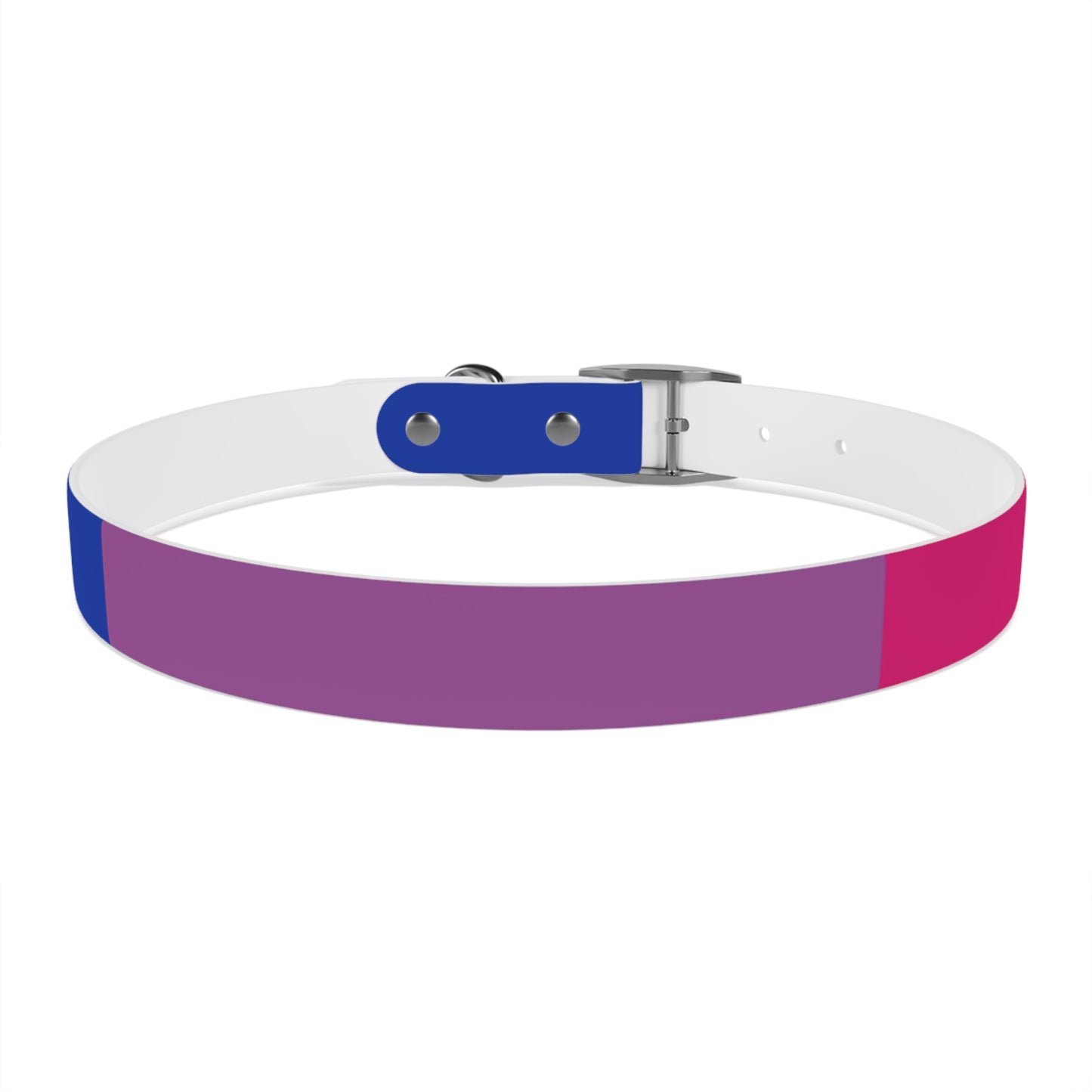 Bisexual Pride Flag Dog Collar