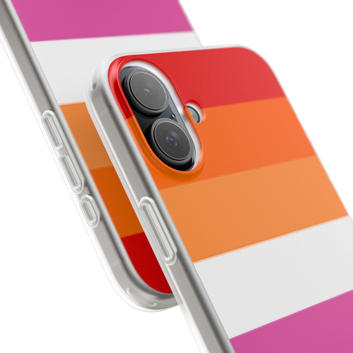 Lesbian Pride Flag iPhone Flexi Case - Multiple Generations