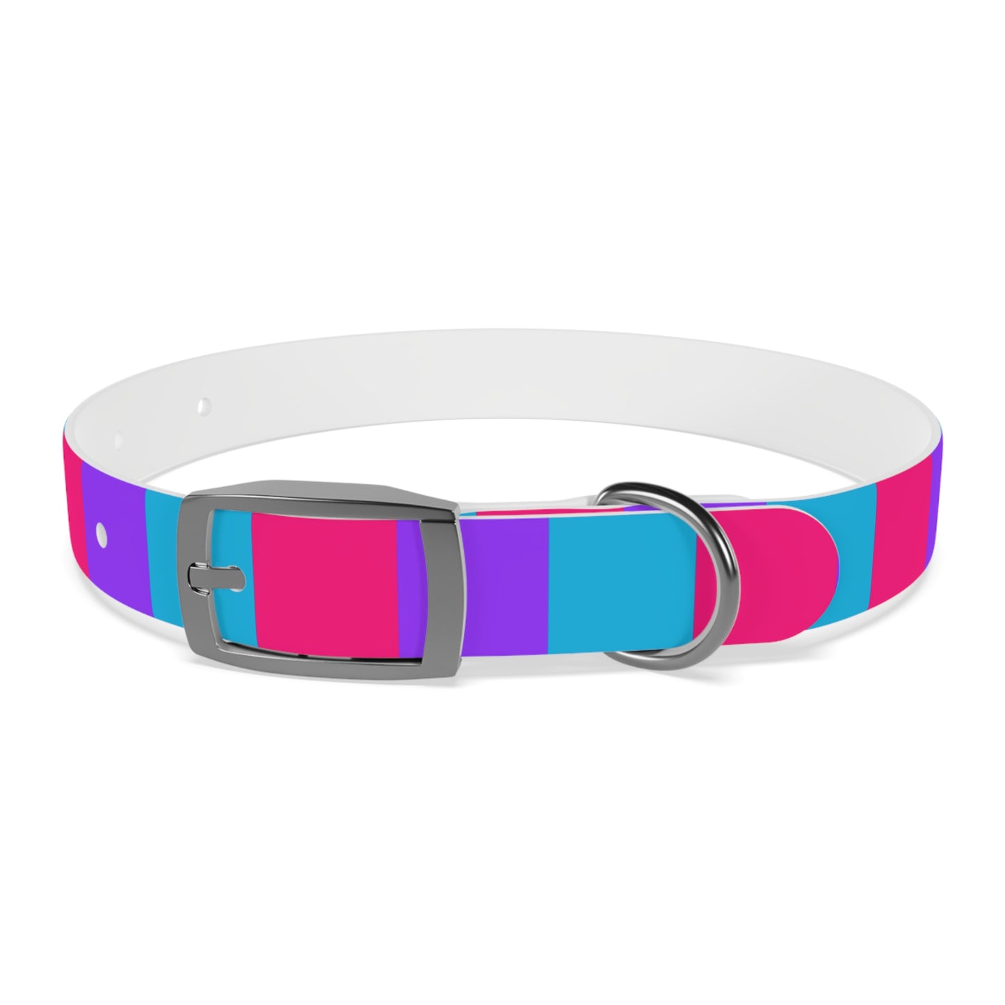 Androgyne Pride Flag Dog Collar