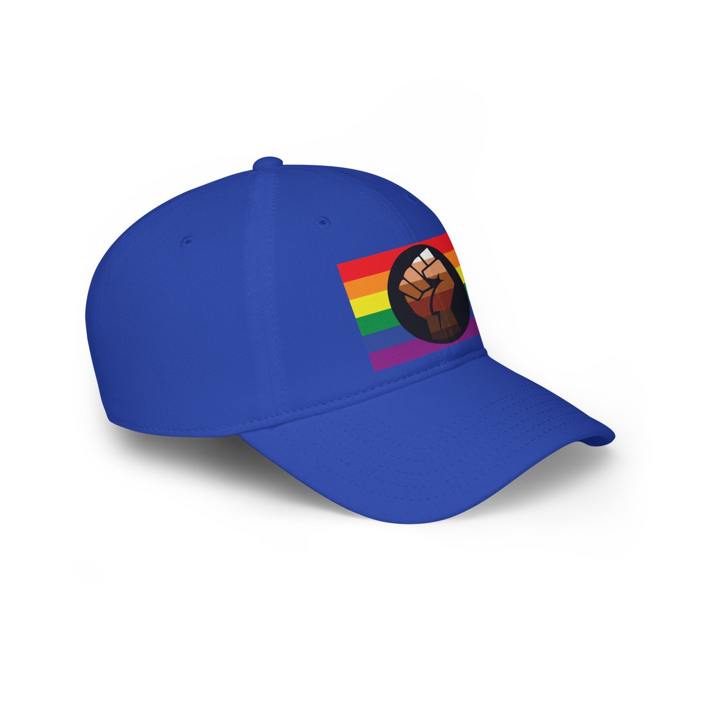 QPOC Pride Flag Low Profile Baseball Cap