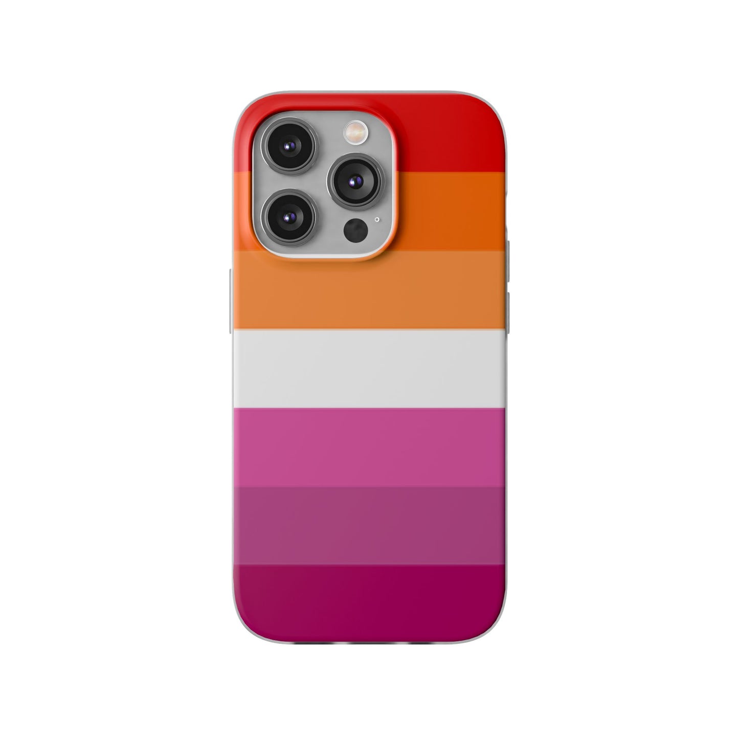 Lesbian Pride Flag iPhone Flexi Case - Multiple Generations