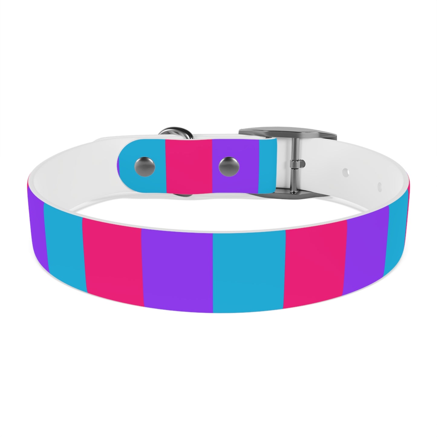 Androgyne Pride Flag Dog Collar