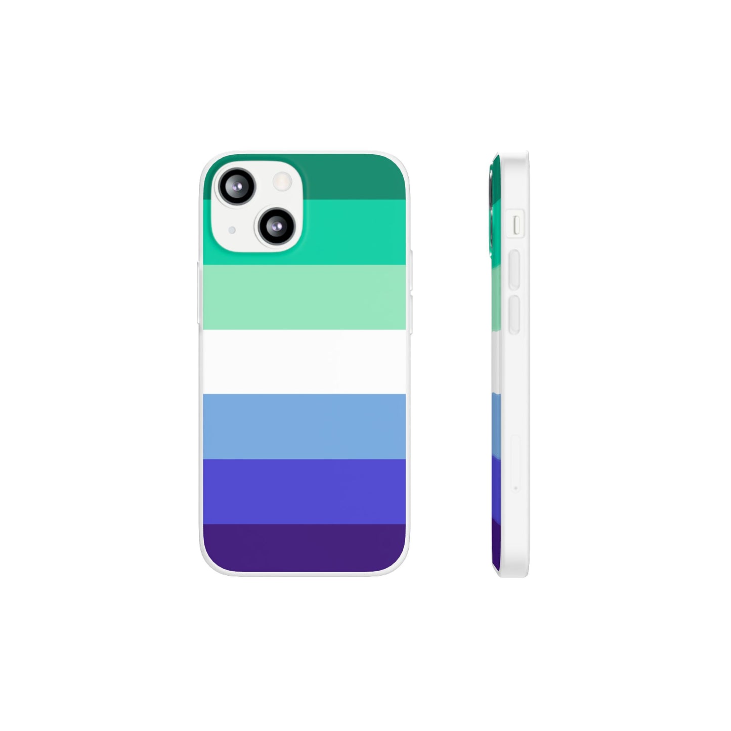 MLM Pride Flag iPhone Flexi Case - Multiple Generations