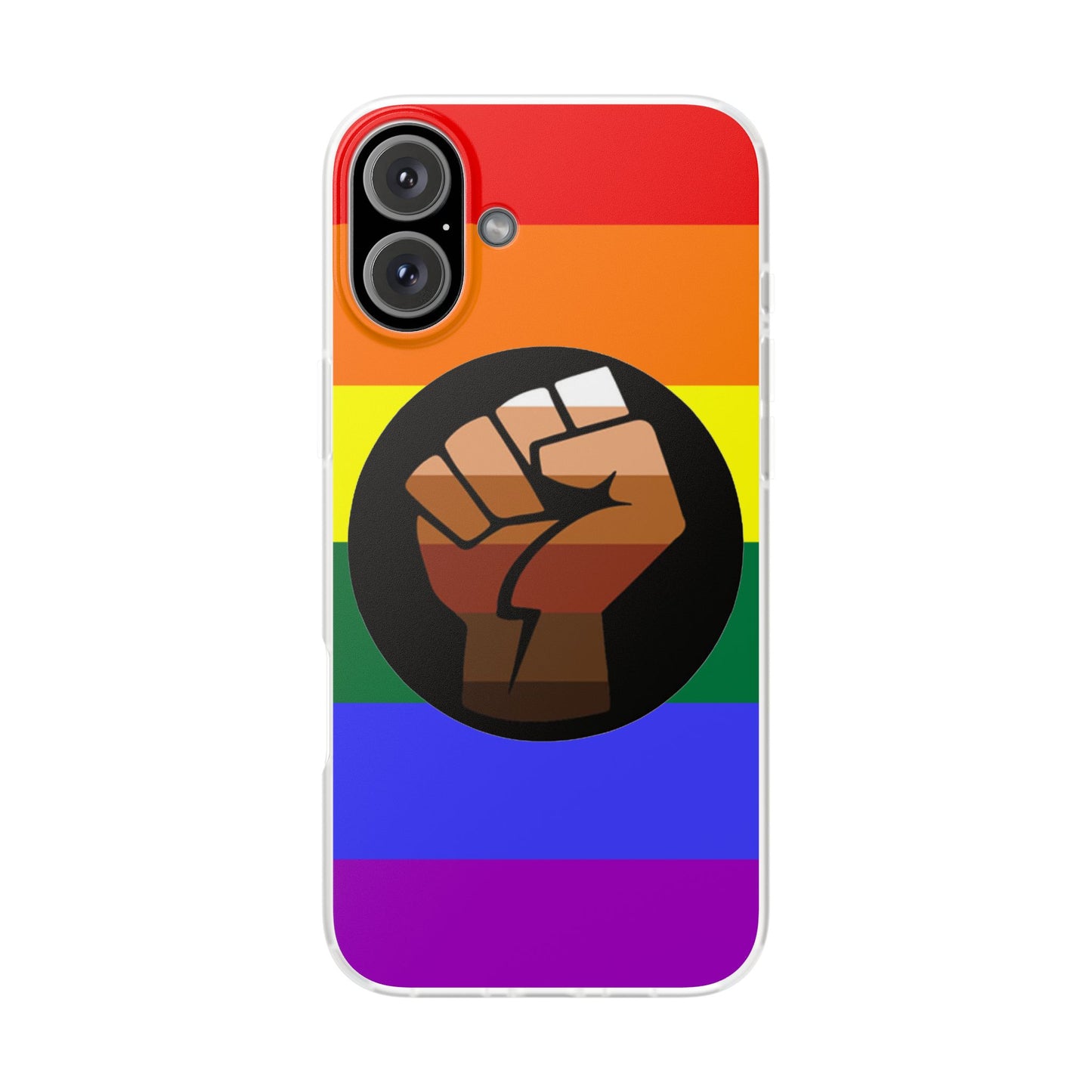 QPOC Pride Flag iPhone Flexi Case - Multiple Generations