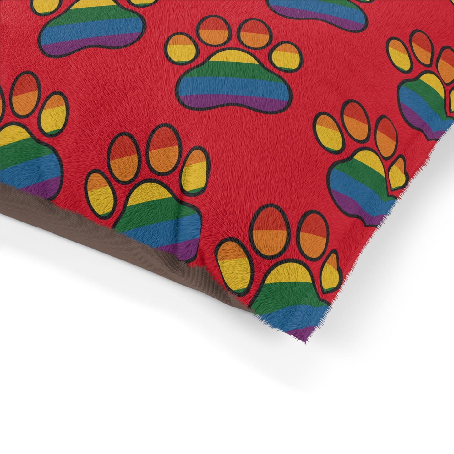 Radical Pet Paw Print Pet Bed