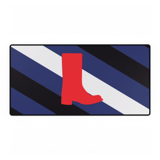 Boot Fetish Pride Flag Desk Mat