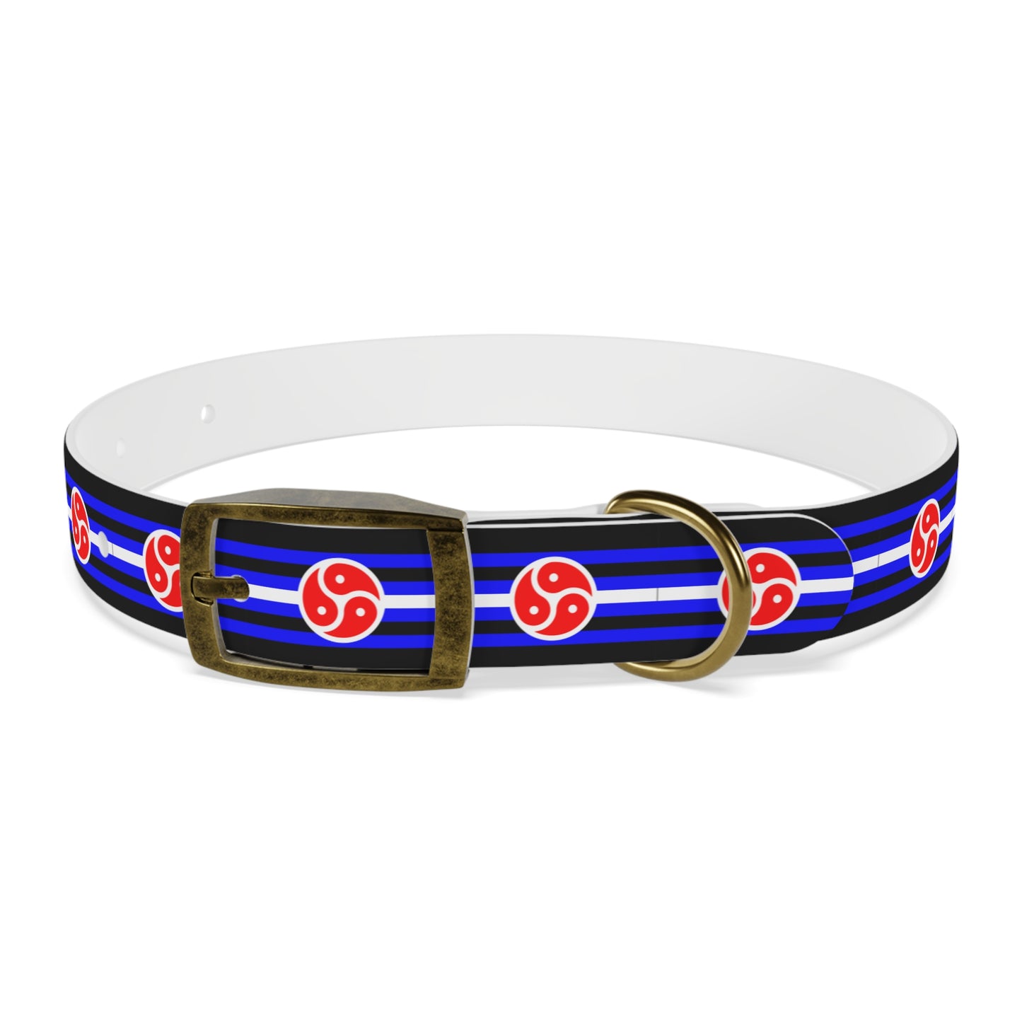 BDSM Fetish Pride Flag Dog Collar