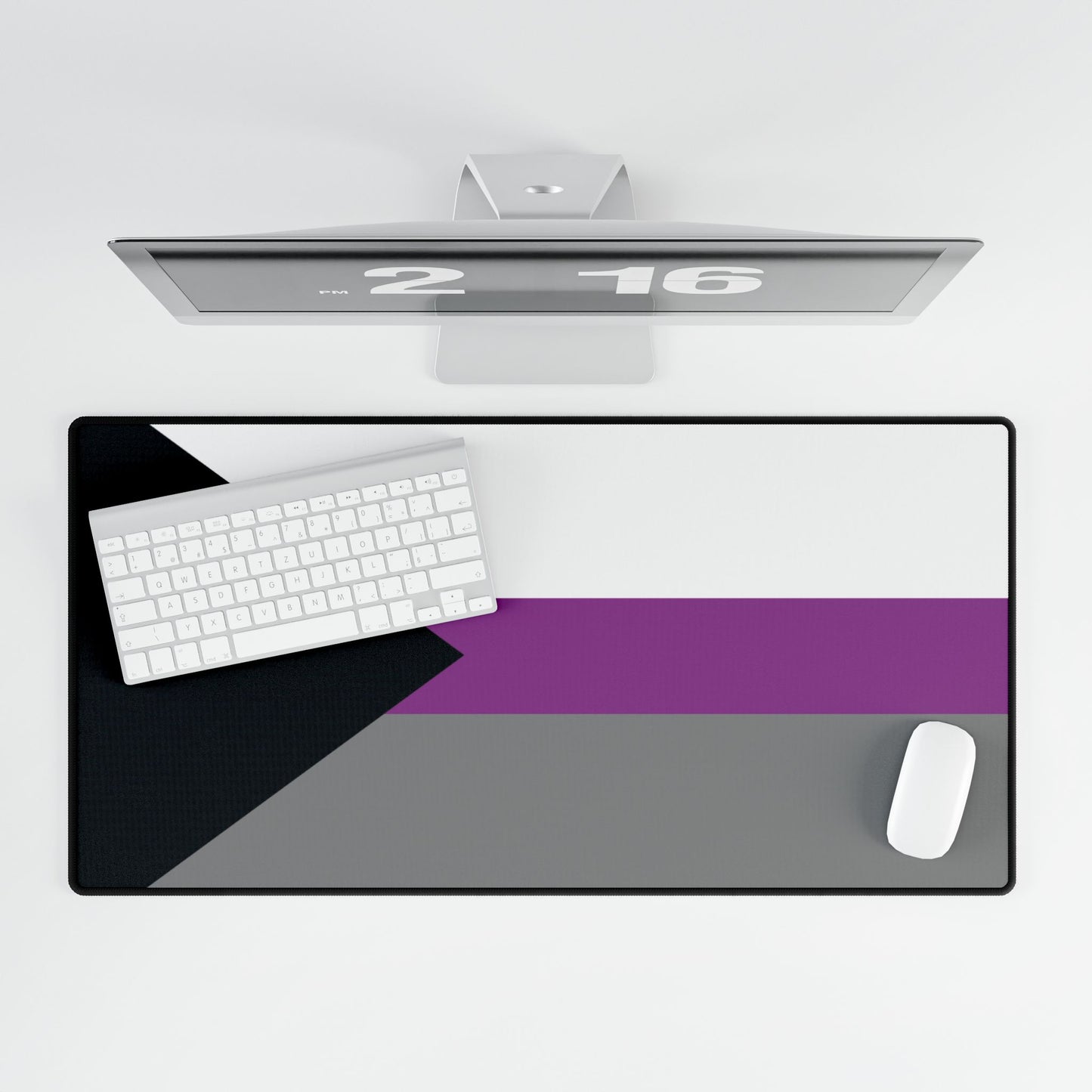 Demisexual Pride Flag Desk Mat