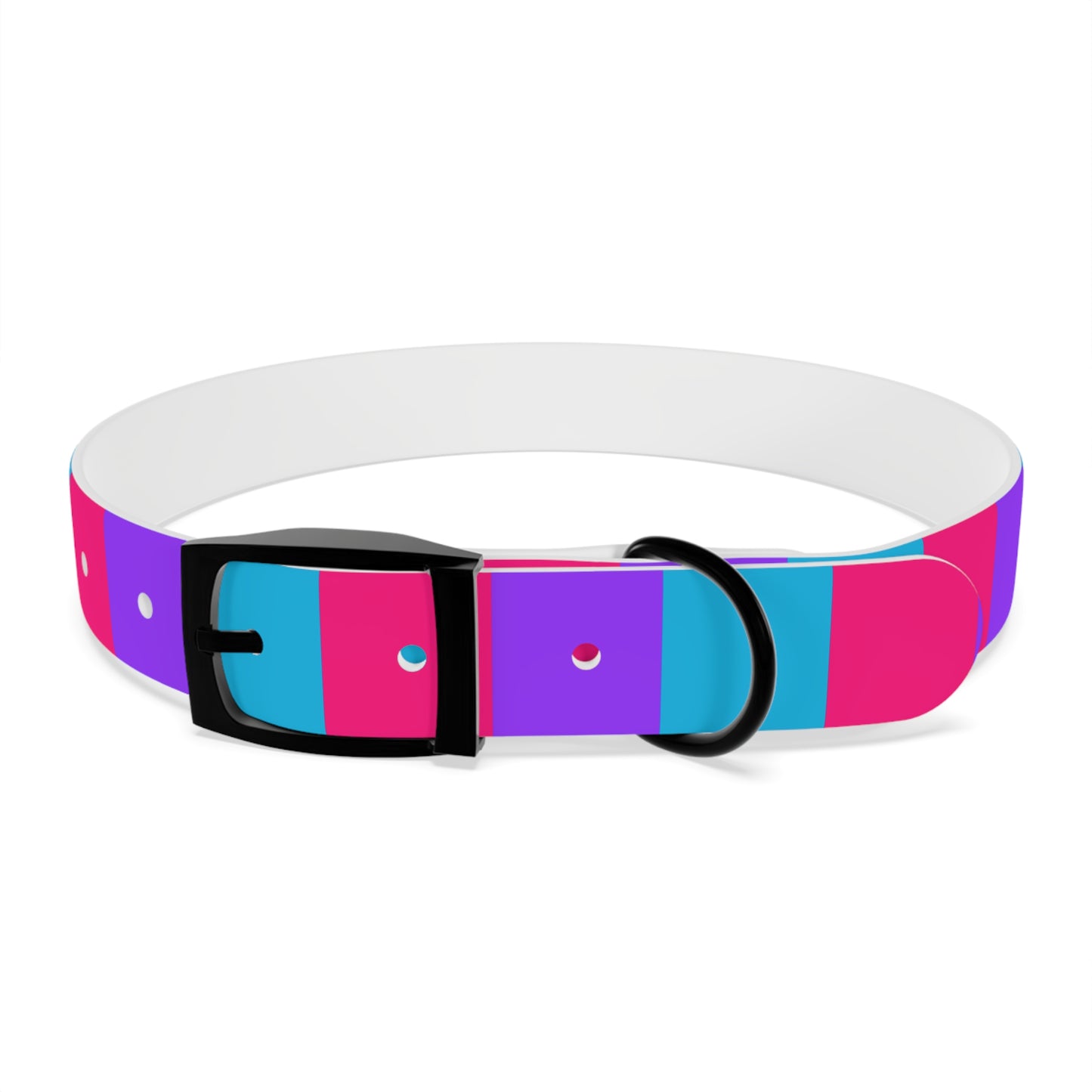 Androgyne Pride Flag Dog Collar