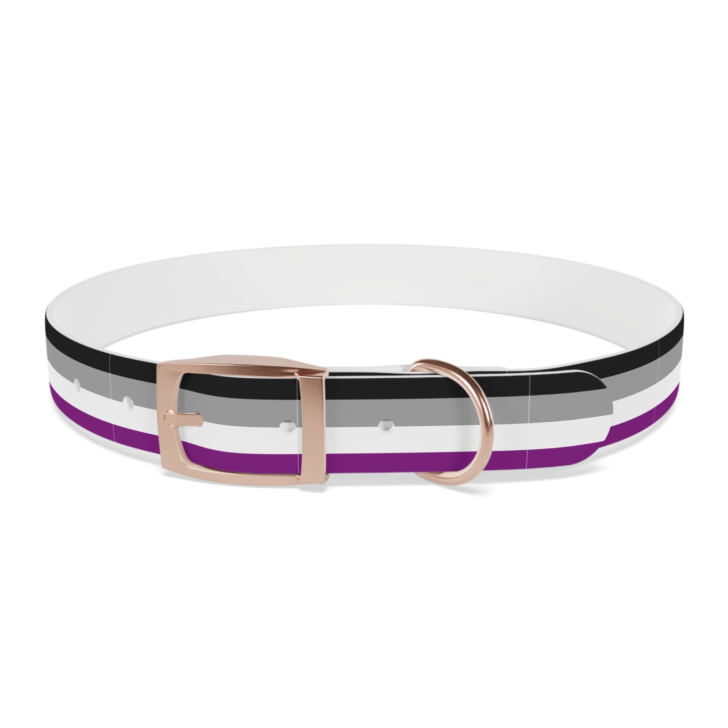 Asexual Pride Flag Dog Collar