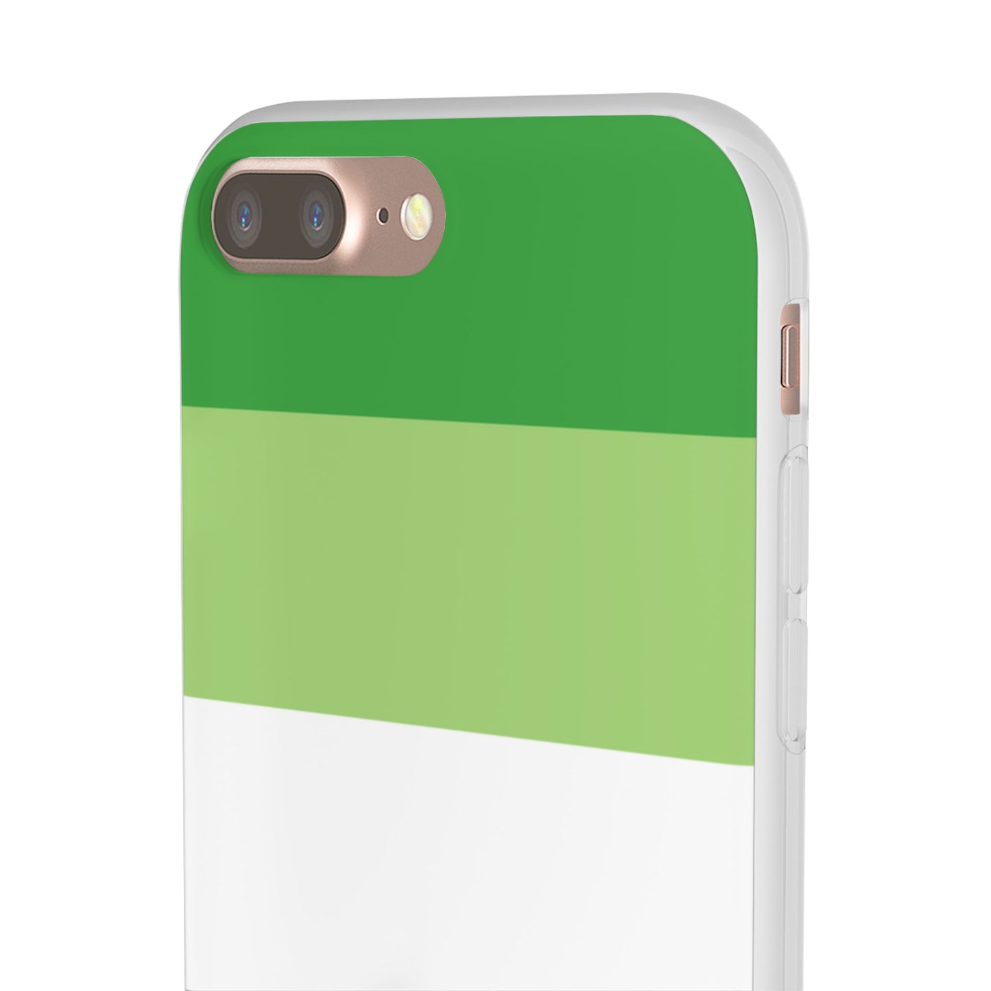 Aromantic Pride Flag iPhone Flexi Case - Multiple Generations